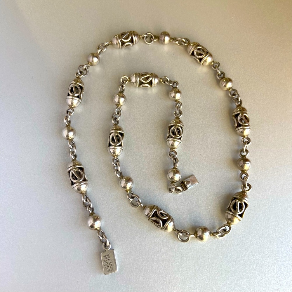 🦋Spring Sale🦋 Huge CHUNKY Sterling Silver Necklace